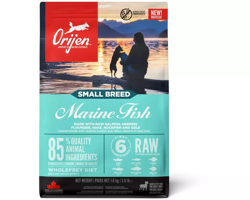 Orijen Trockenfutter Dog Small Breed Marine Fish, 1.8 kg