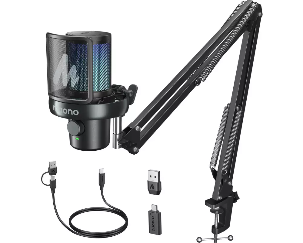 Maono Kondensatormikrofon DM40 Pro Schwarz