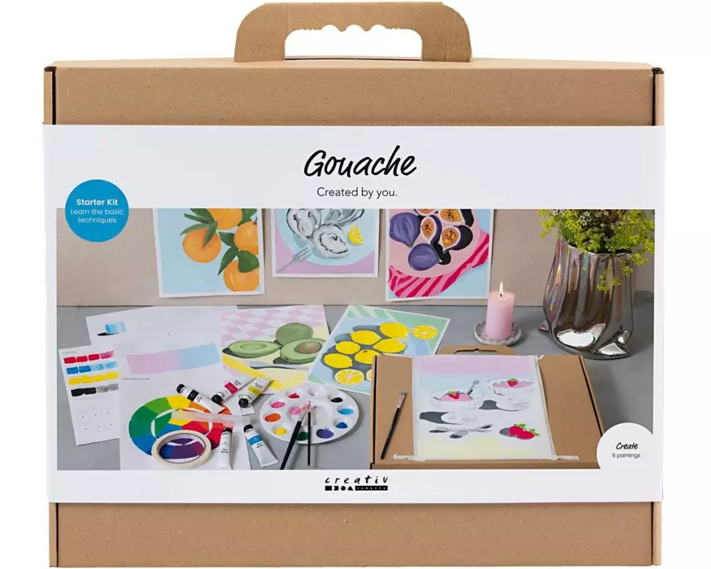 Creativ Company Bastelset Gouache