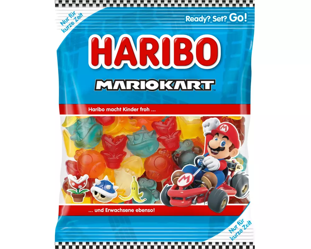 Haribo Gummibonbons Mario Kart 160 g