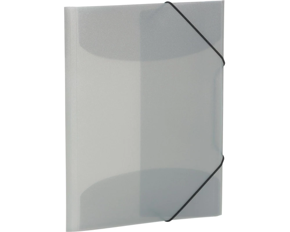 HERMA Sammelmappe A4 PP transluzent Grau