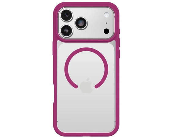OBReact MS iPhone 17 Pro Max clear/pink
