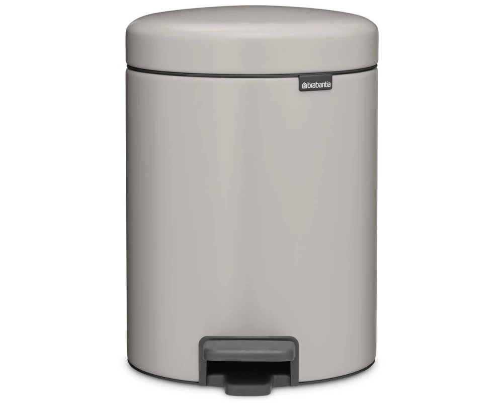 Brabantia Kosmetikeimer NewIcon 5 l, Soft Grey