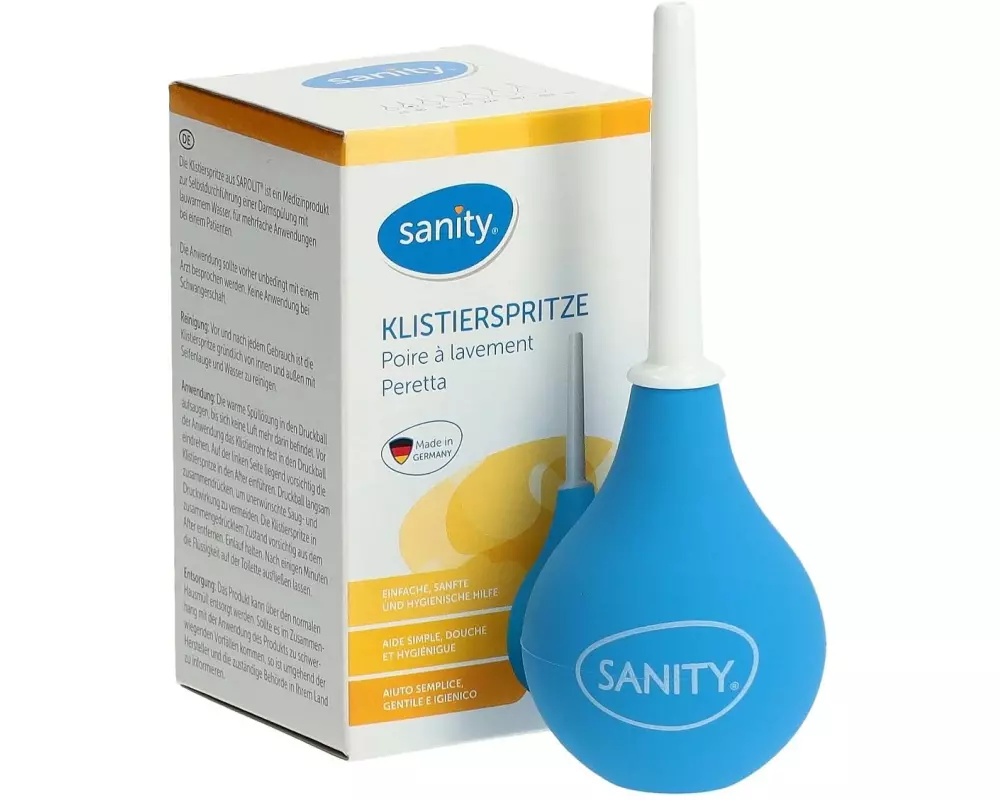 Sanity Birnspritze zweiteilig Gr. 3 40 ml