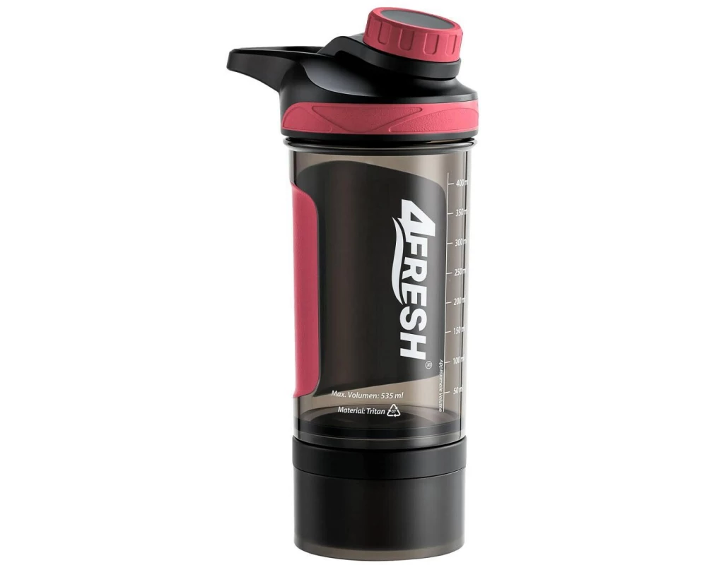 4Fresh Shaker 500 ml, Rot