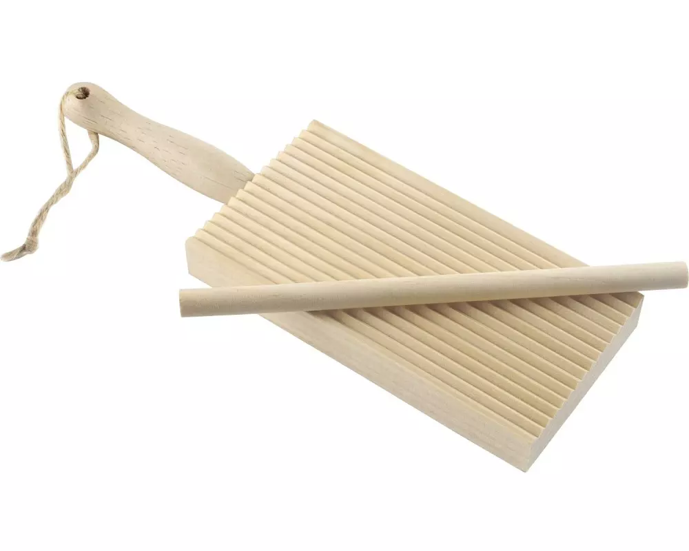 Ibili Gnocchi-/Garganellibrett mit Stab 6.5 cm x 20 cm