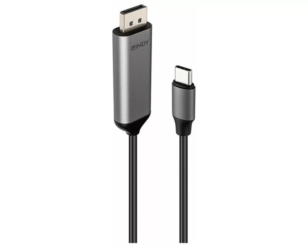 LINDY 1m Bi-Directional Type C to DisplayPort, Cable