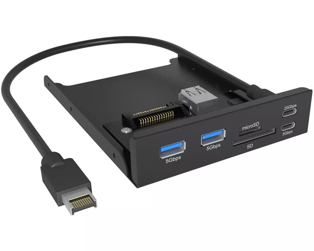 ICY BOX Front Panel IB-HUB1419-i3