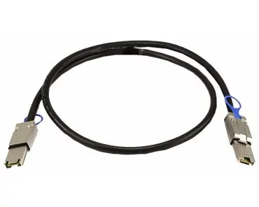 QNAP Mini SAS Cable CAB-SAS10M-8088, SFF-8088, 1m