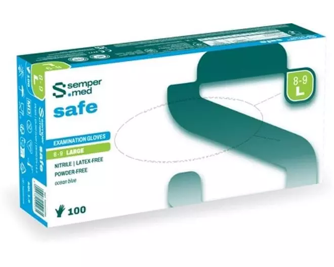 Sempercare Sempermed Safe L Nitrilhandschuhe 100 Stück