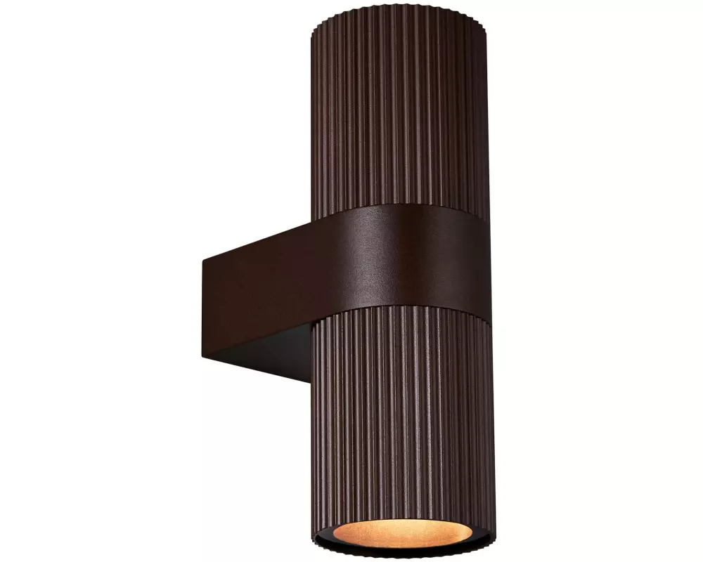 Nordlux Wandleuchte Kyklop Ripple GU10, IP54, 230 V, Rost