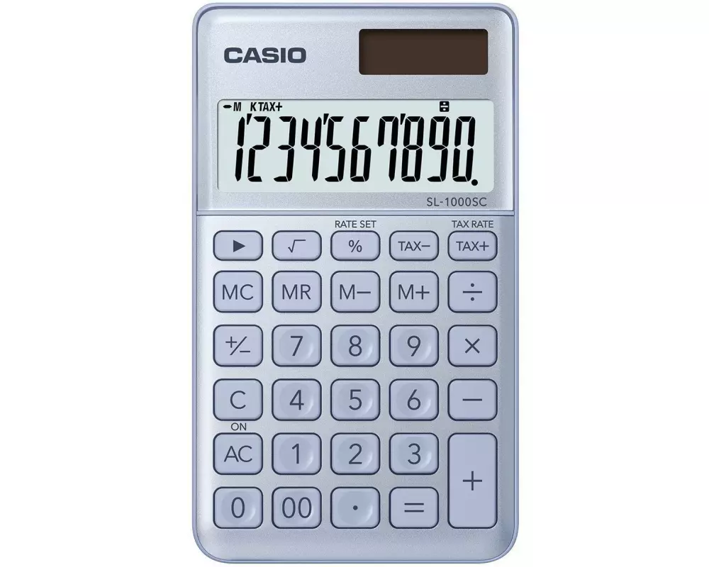 Casio Taschenrechner CS-SL-1000SC-BU Blau