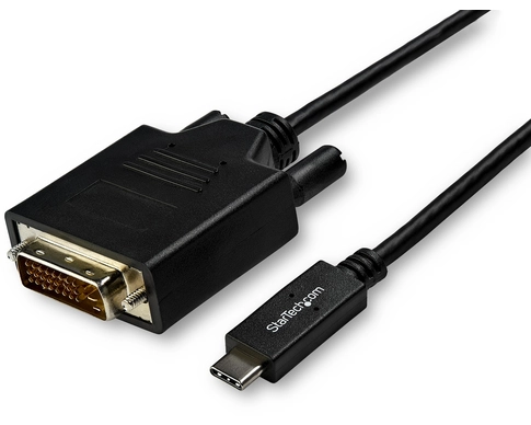 StarTech.com 10ft (3m) USB C to DVI Cable