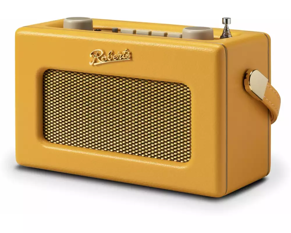 Roberts DAB+ Radio Revival Uno BT Dunkelgelb