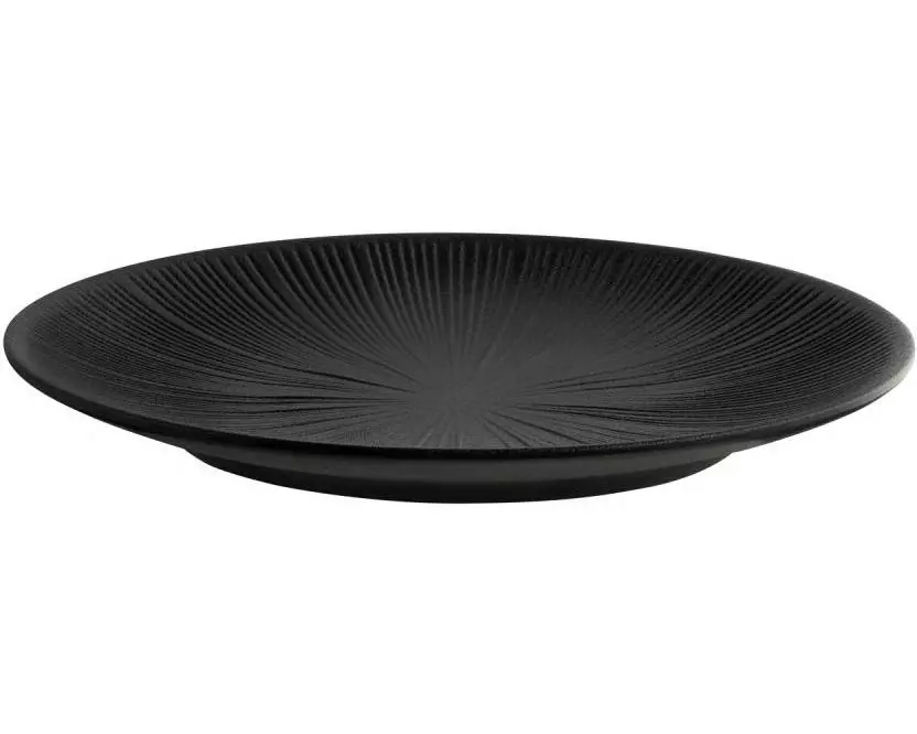 APS APS Teller Nero 29 cm, Schwarz