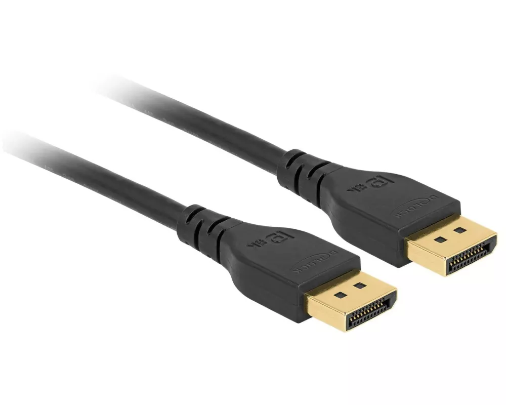 Delock Kabel DisplayPort, 8K/60Hz ohne Einrastfunktion, 3m