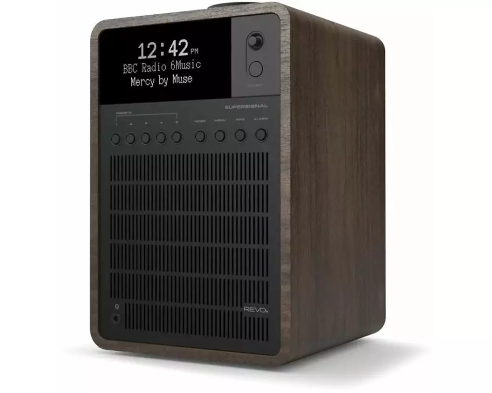 Revo DAB+ Radio SuperSignal Braun/Schwarz