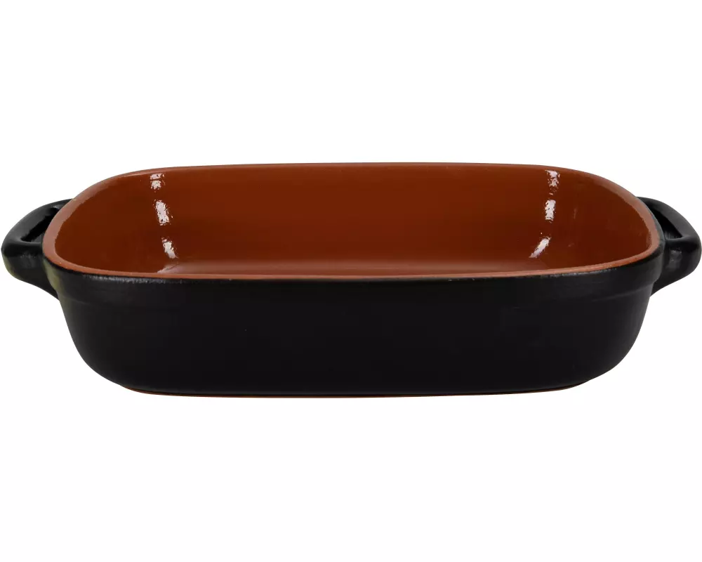 Nouvel Auflaufform Grill me Eckig, Schwarz