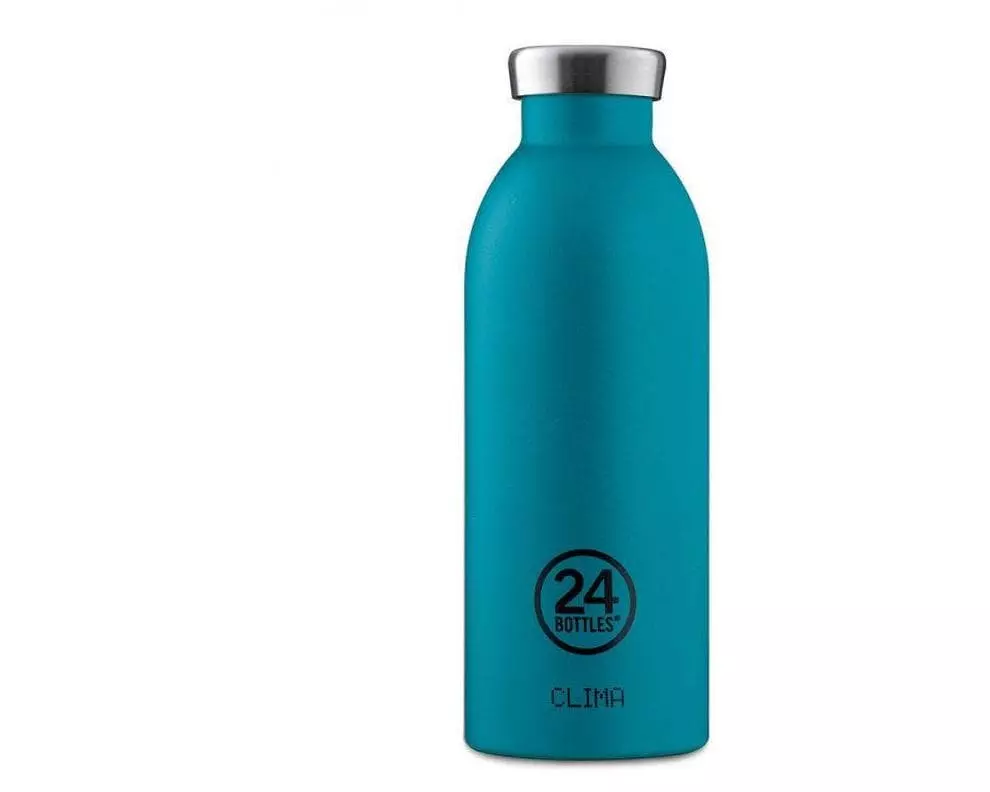 24Bottles Thermosflasche Clima 500 ml, Stone Atlantic Bay