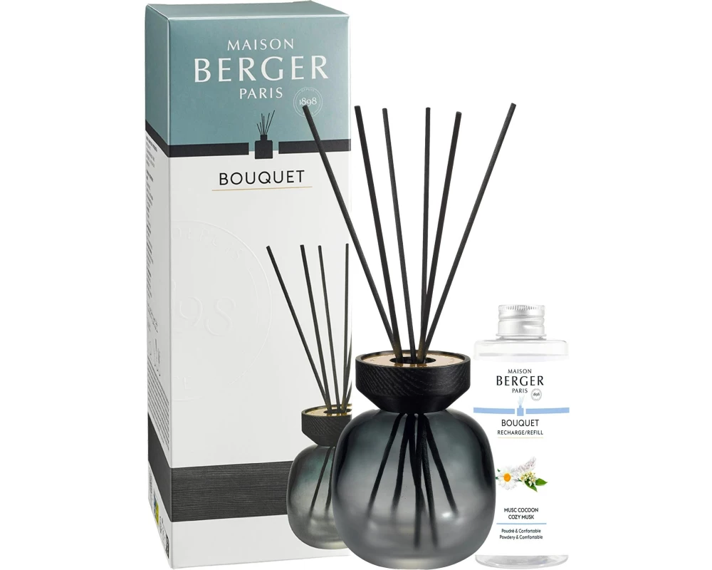 Maison Berger Duftstäbchen Bouquet Mineral – Musc Cocoon 180 ml