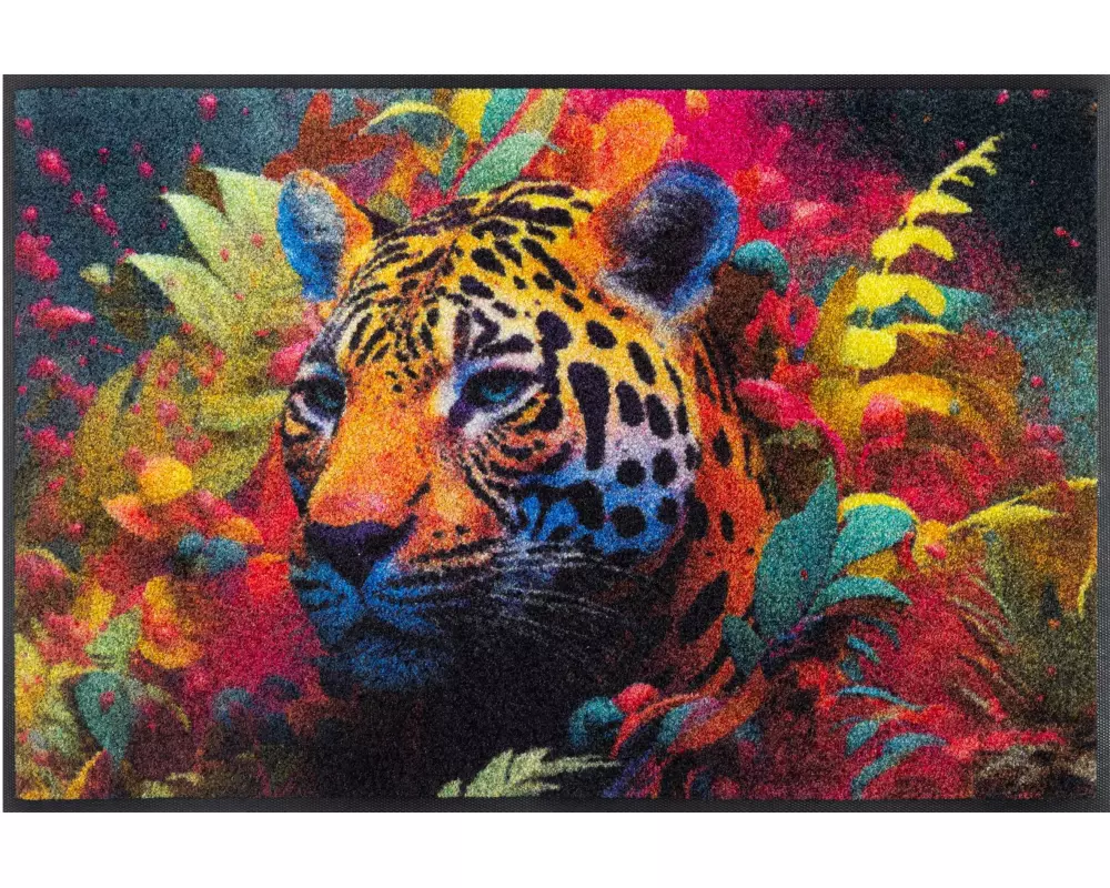 wash+dry Fussmatte Wash+Dry Leopy McLeopard 50 cm x 75 cm