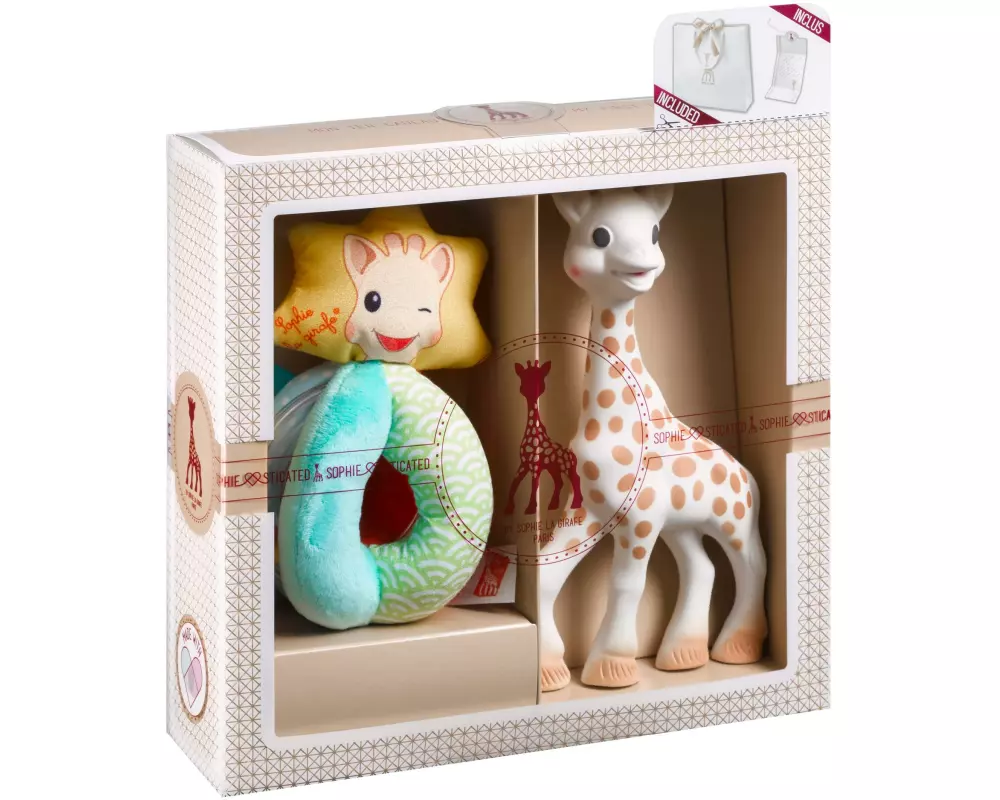 Sophie la girafe Geschenkset Rassel