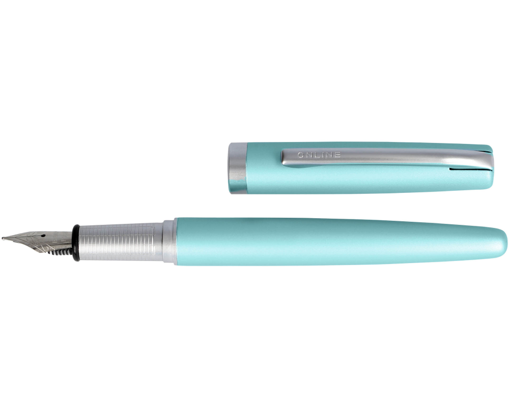 ONLINE Füllhalter Eleganza M 34634/3D Satin Turquoise