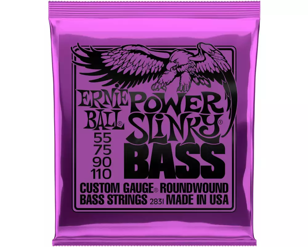 Ernie Ball Basssaiten 2831 Slinky Bass – Power, 55-110