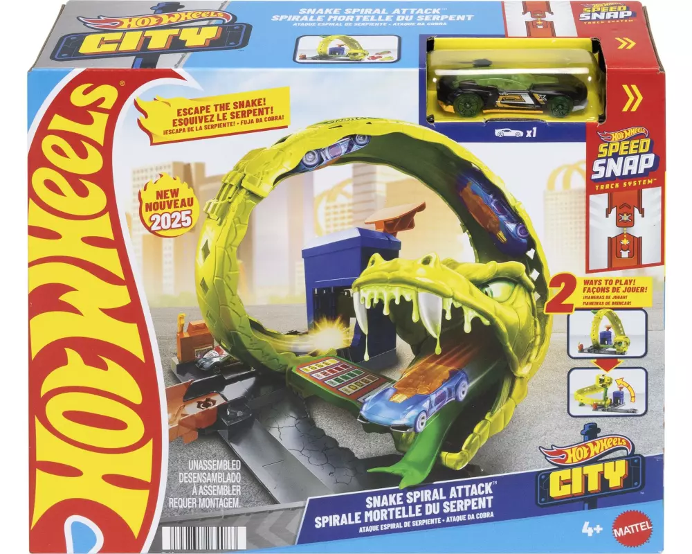 Hot Wheels City Snake Gas Station