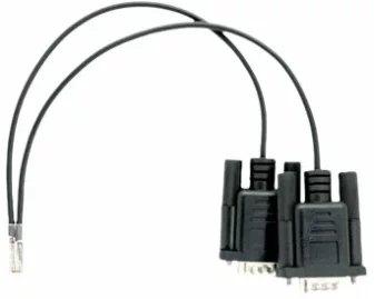 QNAP 2 RS232 to RJ11 0.2m, console cable