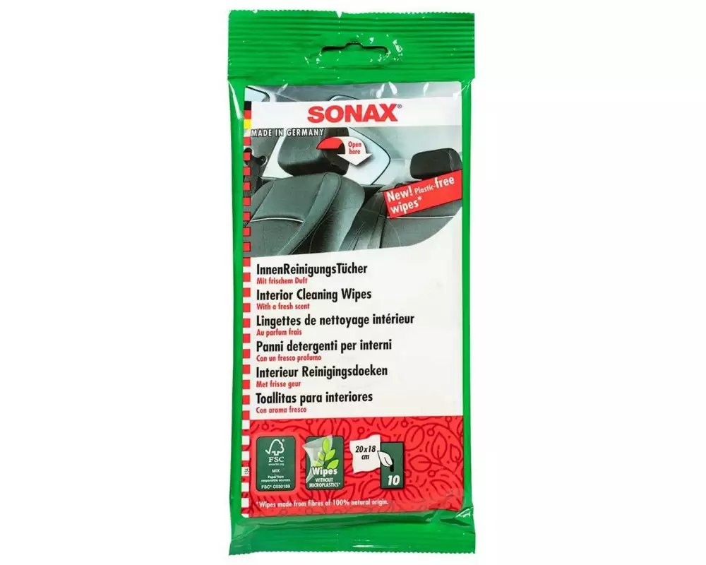 Sonax ReinigungsTücher Innen + Leder
