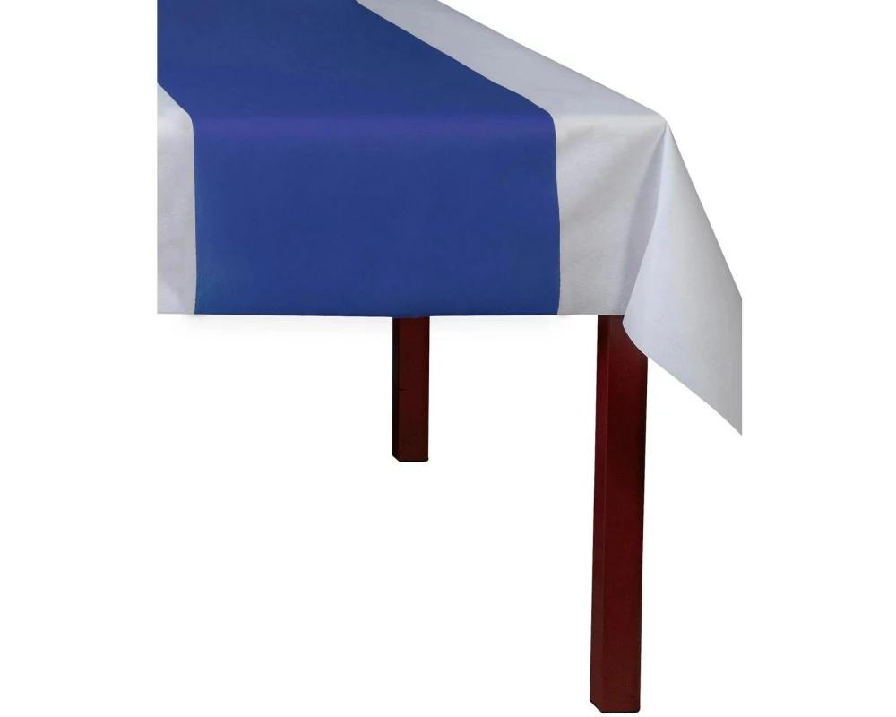 PRO nappe Tischläufer Tête-à-tête, Rolle, 40 x 2400 cm, Marineblau