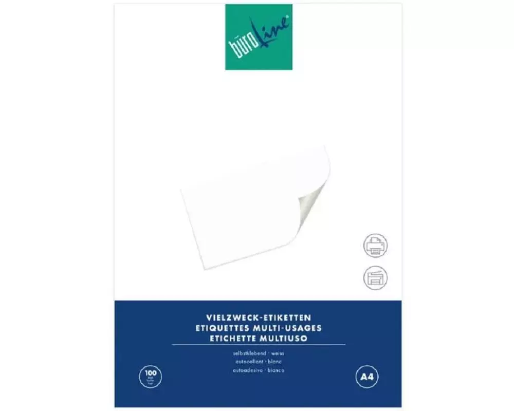 Büroline Universal-Etiketten 192 x 61 mm 400 Stück