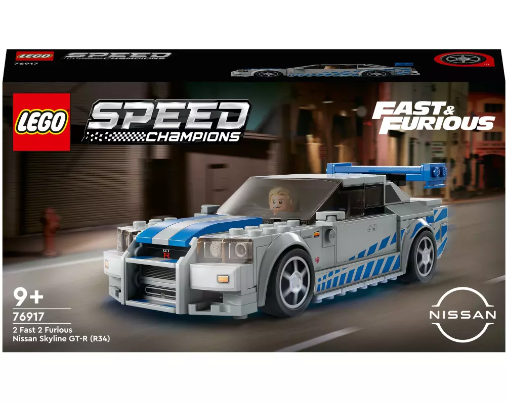 LEGO Speed Champions 2 Fast 2 Furious – Nissan Skyline 76917
