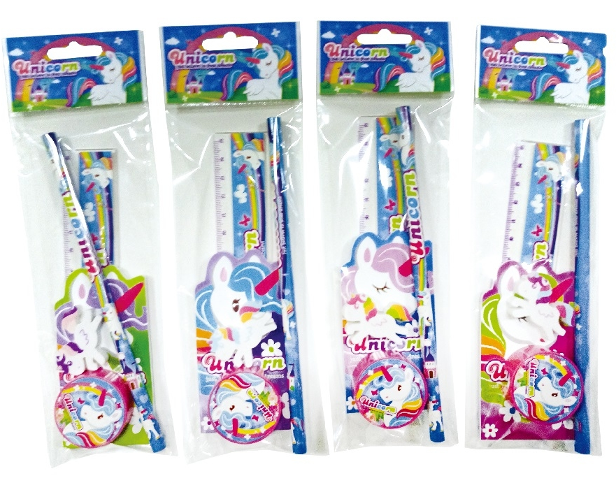 ROOST Schreibset Einhorn UNOPP5-001 5-teilig