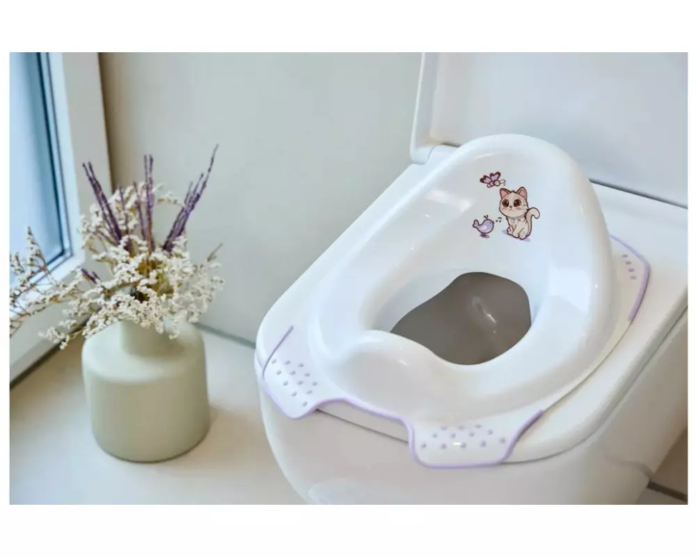 keeeper Ewa cats Kunststoff Weiss mit Motiv Spritzschutz gummiert