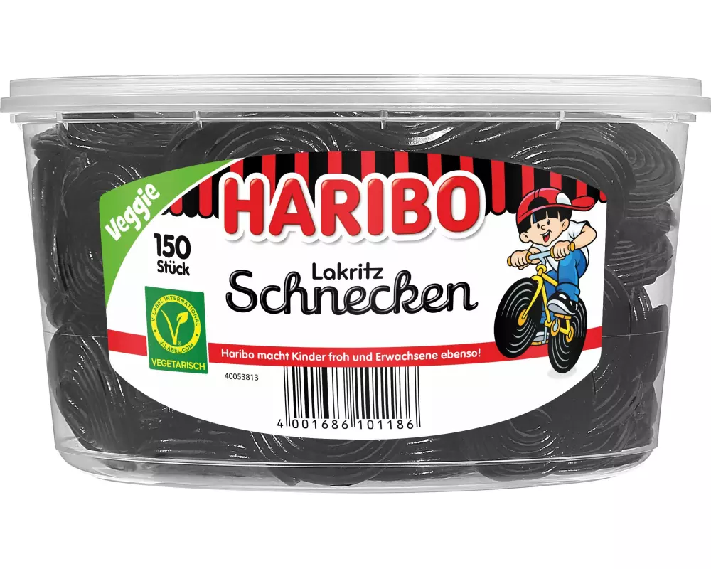 Haribo Lakritz-Schnecken 1500 g
