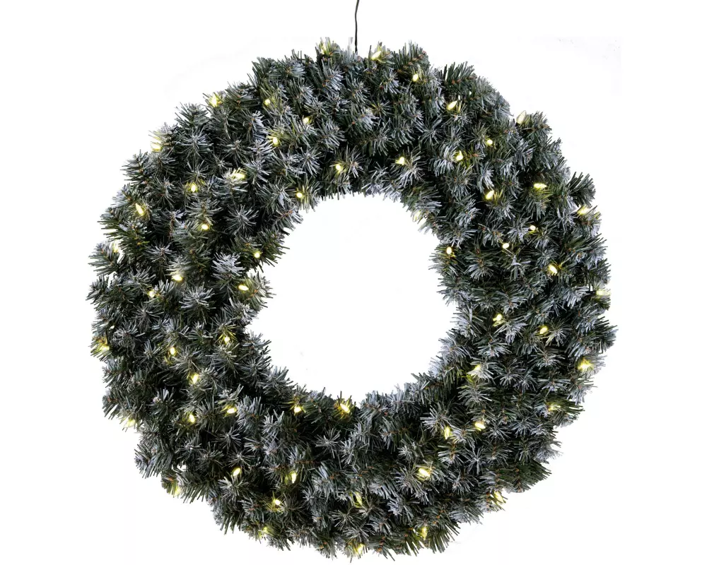 Star Trading LED-Weihnachtskranz Edmonton 60 LEDs