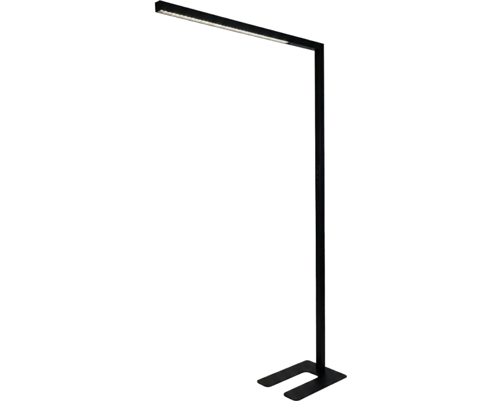 LUXULA Stehleuchte Slim Line LX700136 schwarz, dimmbar