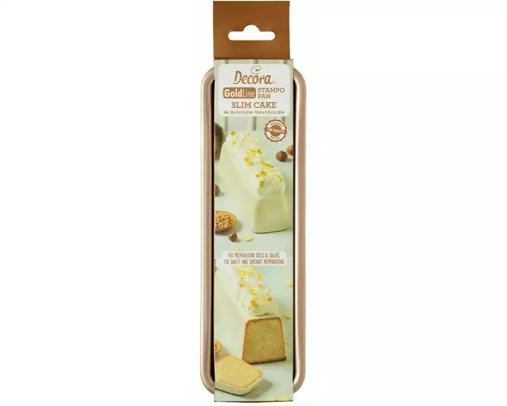 Decora Backform Slim Cake Rose-Gold, 26 cm