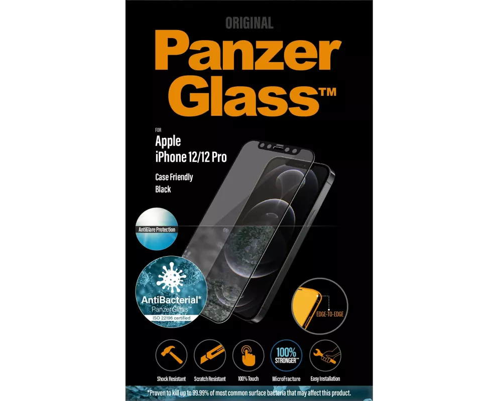Panzerglass Displayschutz Case Friendly AG AB iPhone 12 / 12 Pro