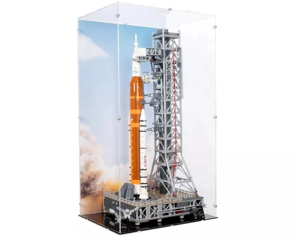 iDisplayit Baukasten Acryl-Display für LEGO 10341 NASA Startrampe