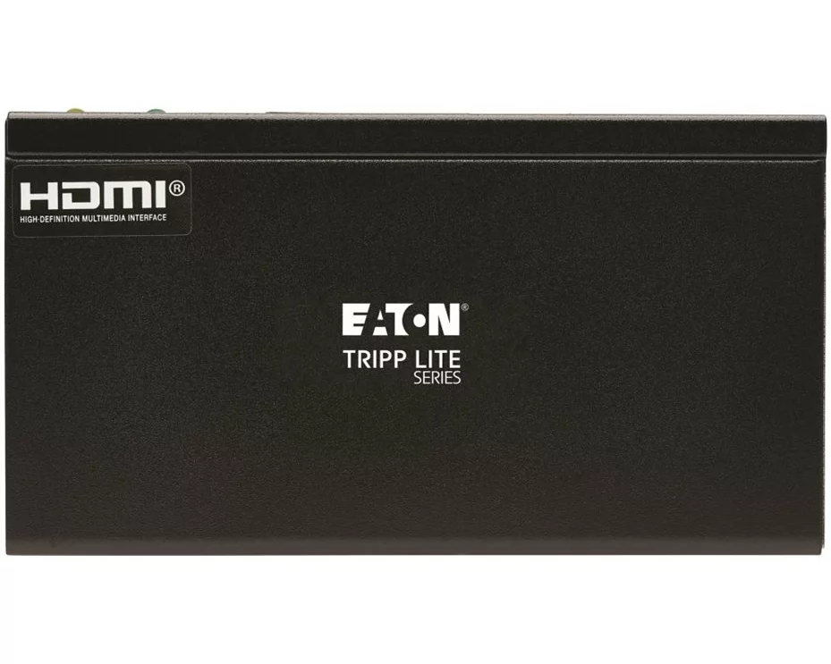EATON TRIPPLITE DisplayPort to HDMI over Cat6 Extender Kit Box, Transmitter/Wall Plate Receiver, 4K 60 Hz, 4:4:4, PoC, HDCP, 2.2 230
