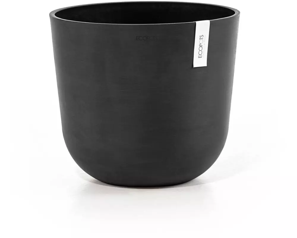 Ecopots Pflanzentopf Oslo 45 Dunkelgrau