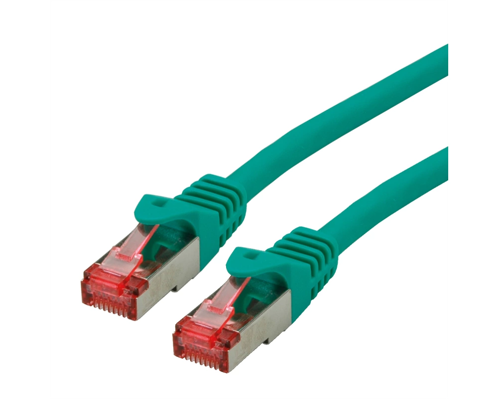 ROLINE Patchkabel Cat.6 S/FTP (PiMF), Component Level, LSOH, grün, 3 m