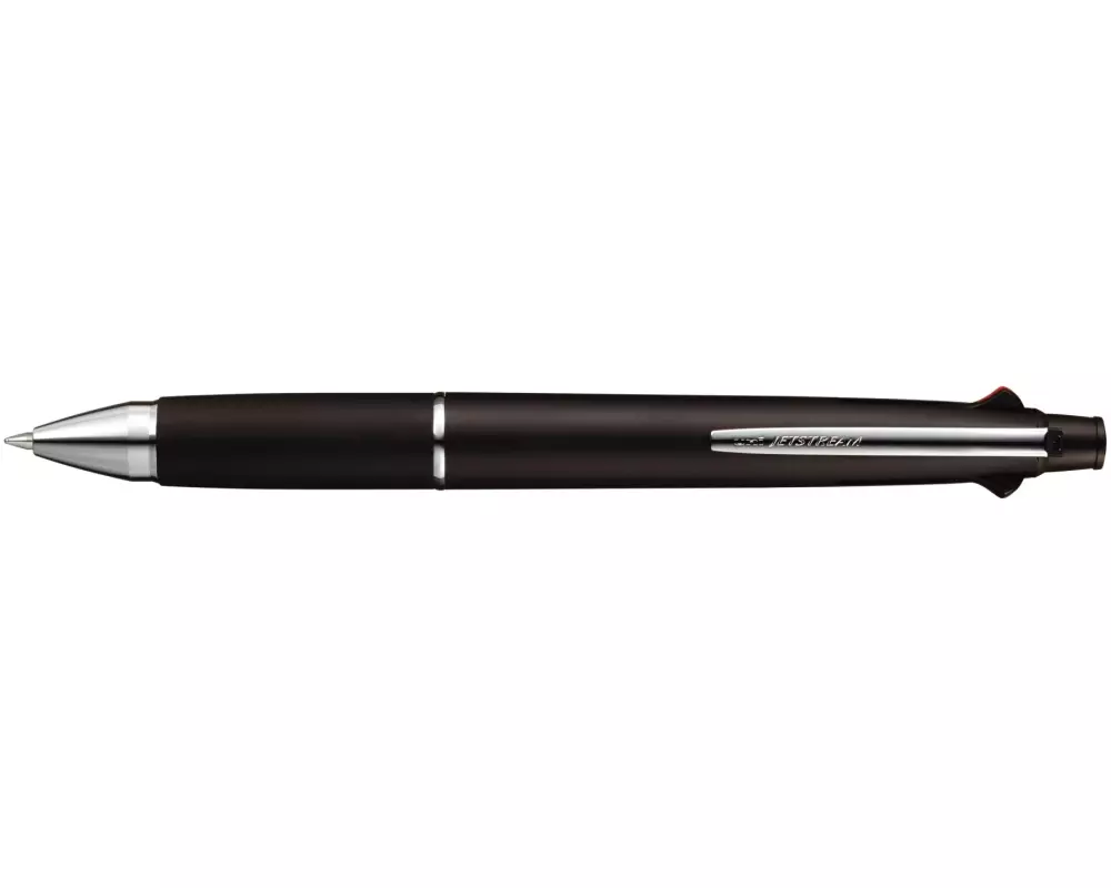 Uni Mehrfarbenkugelschreiber Jetstream 4+1 0.35 mm, Schwarz
