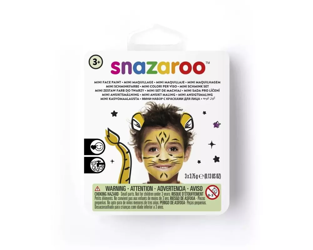 Snazaroo Schminkfarbe als Set Mini Tiger