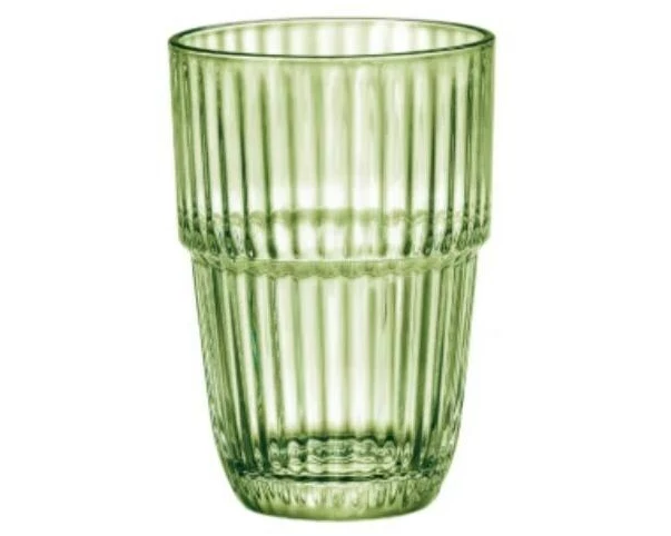 Bormioli Rocco Longdrinkglas Barshine 380 ml, 6 Stück, Mint