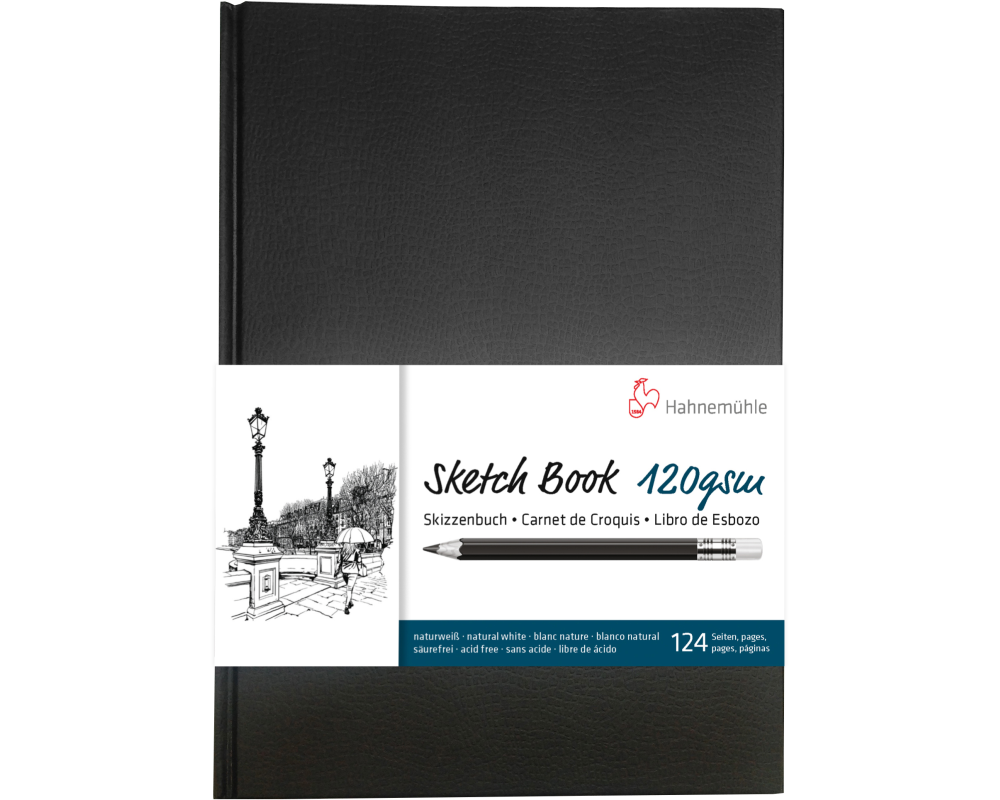 HAHNEMÜHLE Skizzenbuch A3 10628354 blanko, 120g 62 Blatt