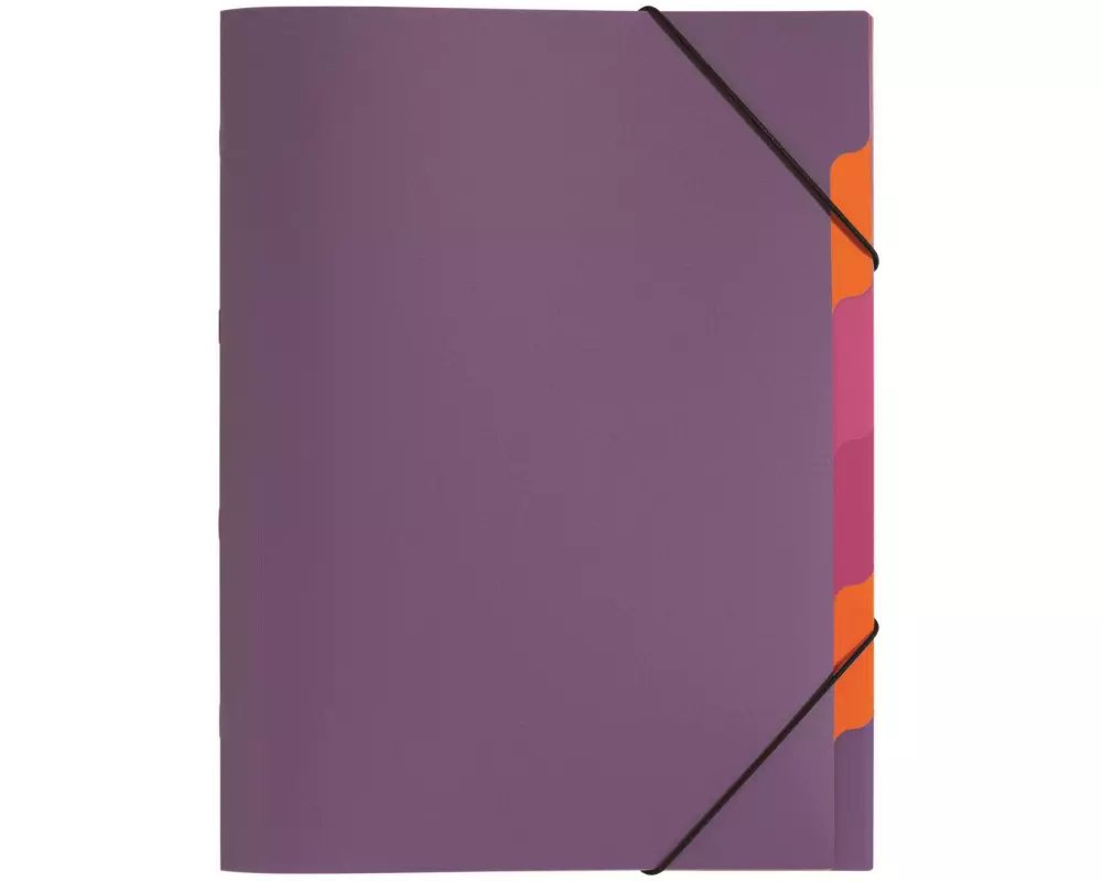 Pagna Ordnungsmappe A4 Funky School Lila